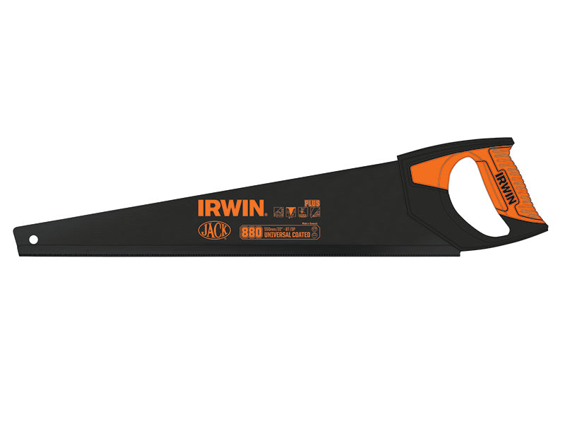 IRWIN® Jack® JAK880BUN22 880 UN Universal Hand Saw 550mm (22in) Coated 8 TPI