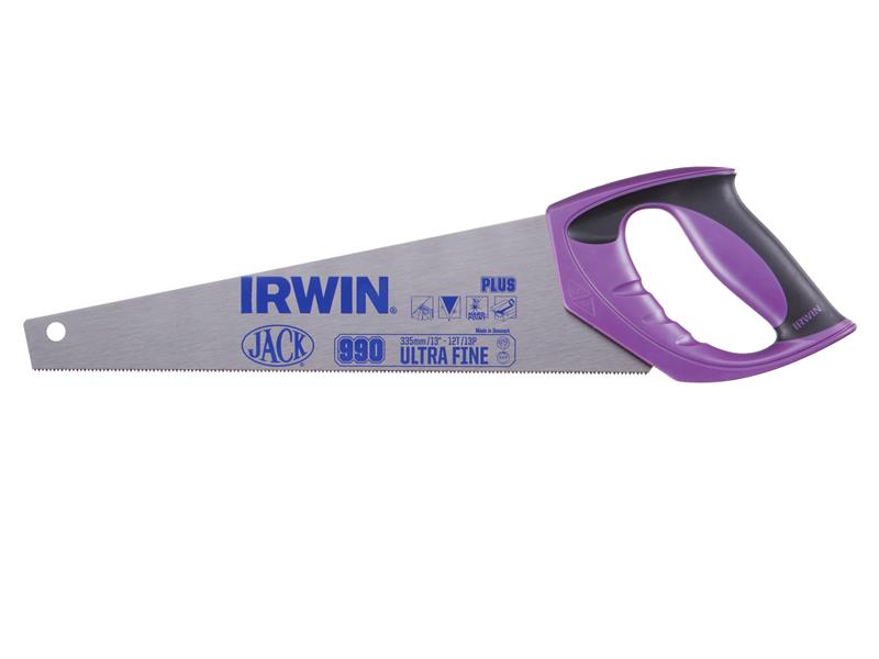 IRWIN® Jack® JAK990UHPTB 990UHP Fine Junior / Toolbox Handsaw Soft-Grip 335mm (13in) 12 TPI