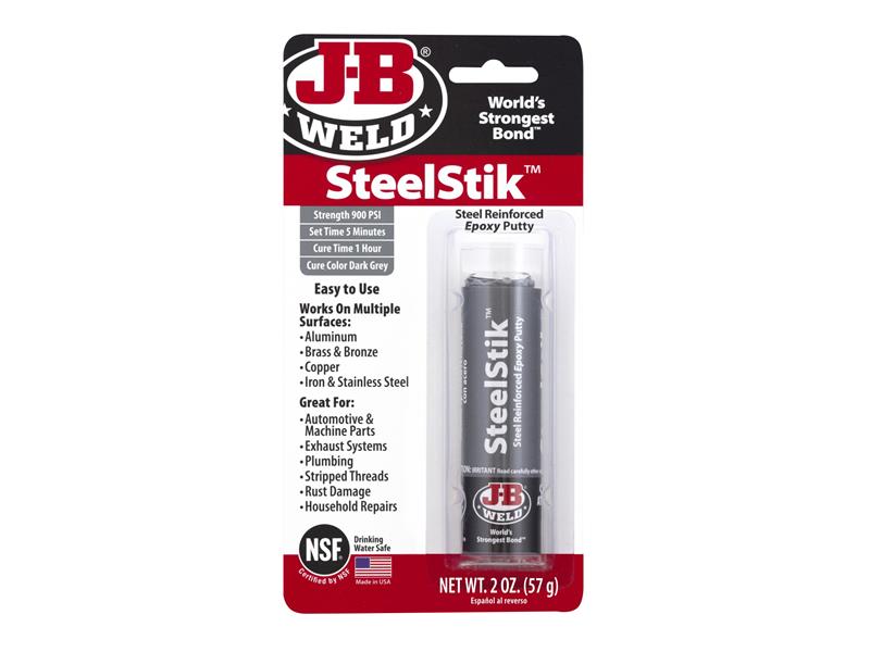 J-B Weld JBW8267UK SteelStik™ Epoxy Putty 57g