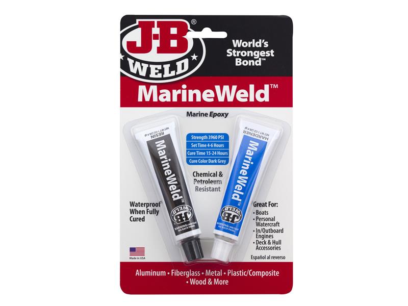 J-B Weld JBW8272UK MarineWeld™ Epoxy Adhesive 2 x 30ml