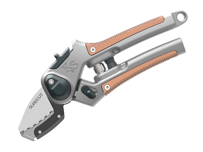 Kent & Stowe K/S70100887 SureCut Hard Wood Lite Anvil Secateurs