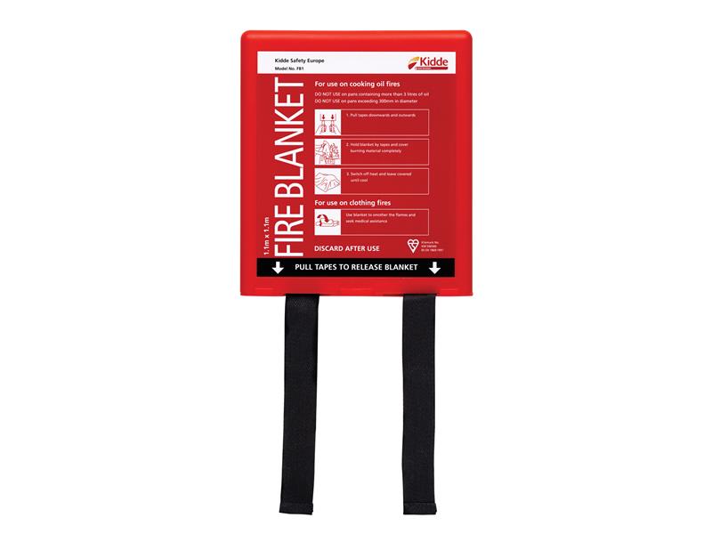 Kidde KIDFB1 FB1 Fire Blanket 1.1 x 1.1m