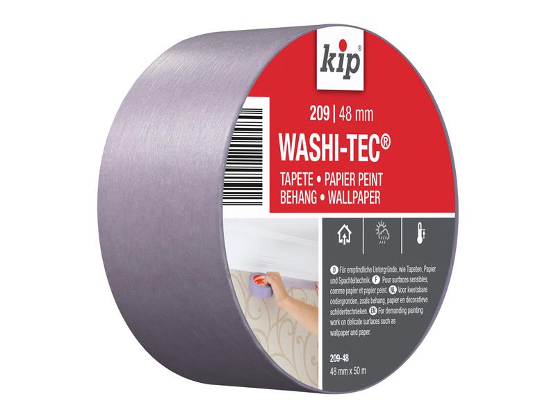 KIP® KIP223499 209 Premium Low Tack WASHI-TEC® Masking Tape