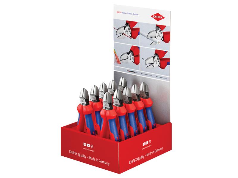 Knipex KPX001801V06 Diagonal Cutter Counter Display