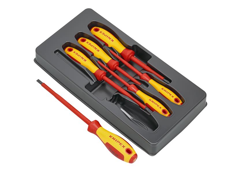Knipex KPX002012V01 VDE Screwdriver Set, 6 Piece