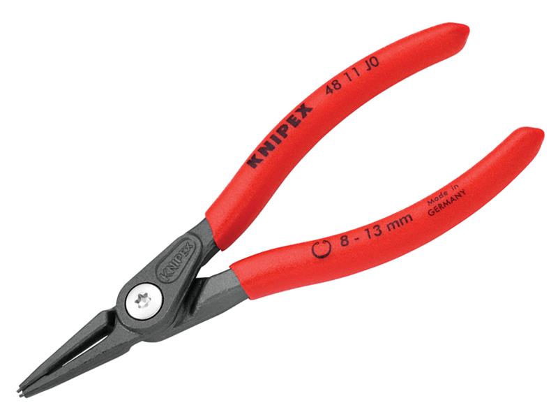 Knipex KPX4811J1 Internal Precision Straight Circlip Pliers 48 11 Series