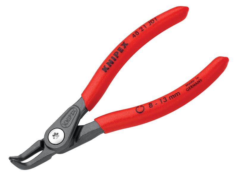 Knipex KPX4821J01 Internal Precision Bent Circlip Pliers  48 21 Series
