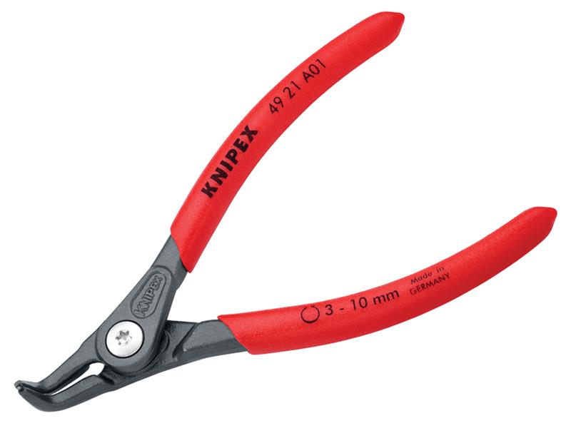 Knipex KPX4921A01 49 21 Series Precision Bent Circlip Pliers