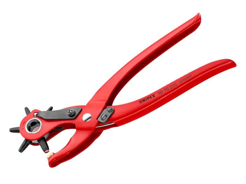 Knipex KPX9070220SB Revolving Punch Pliers 220mm