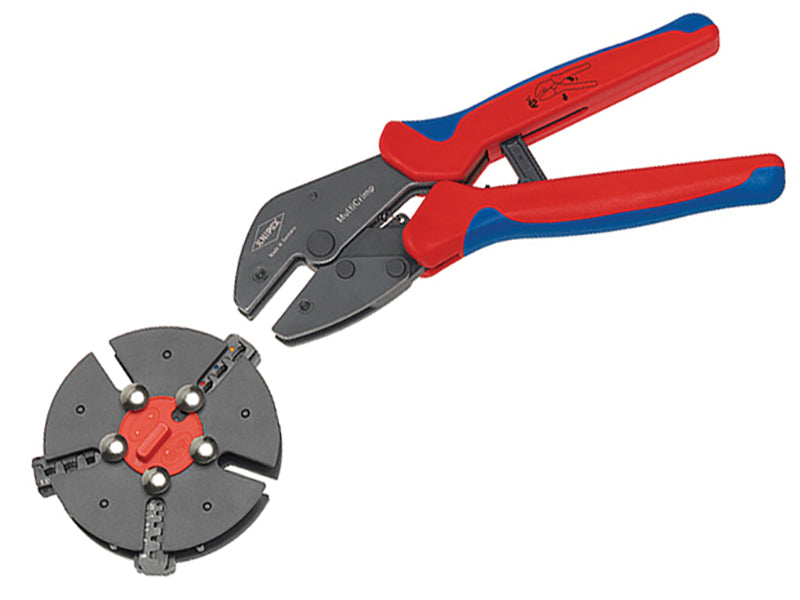 Knipex KPX973301 Multicrimp® Pliers Set - 3 Quick Change Cartridges