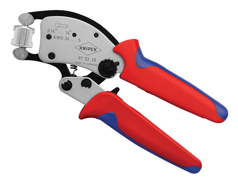 Knipex KPX975318 Twistor16® Self-Adjusting Crimping Pliers