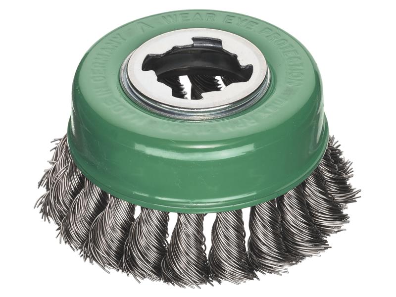 Lessmann LES48321X X-Lock Non-Spark Knot Cup Brush