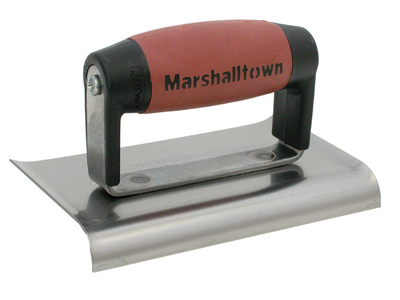 Marshalltown M/T136D M136D Cement Edger Curved End DuraSoft® Handle 6 x 3in