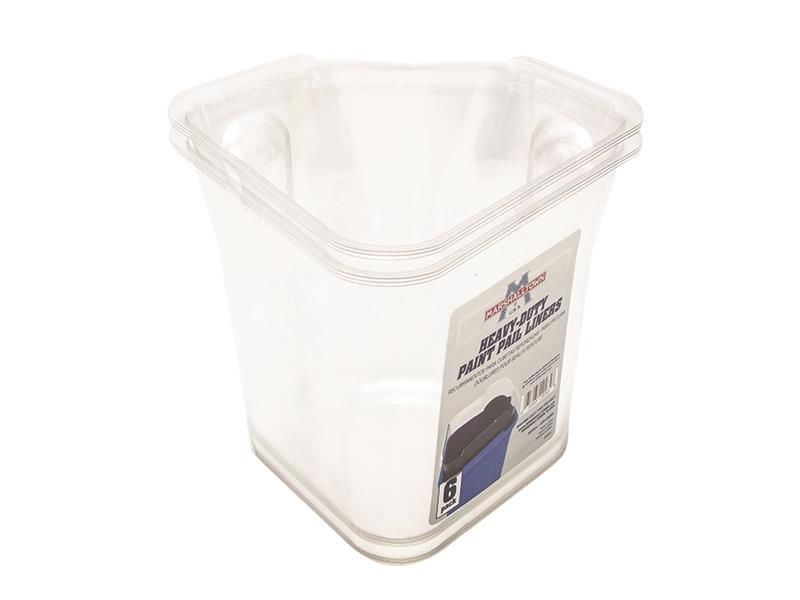 Marshalltown M/TMHDPL6 Heavy-Duty Paint Pail Liners (Pack 6)