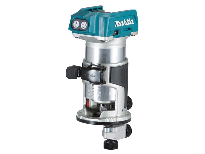 Makita MAKDRT50ZX4 DRT50ZX4 Brushless LXT Router/Trimmer 1/4 & 3/8in 18V Bare Unit
