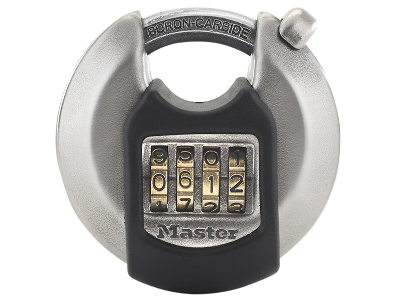 Master Lock MLKM40NUM Excell™ Discus 4-Digit Combination 70mm Padlock