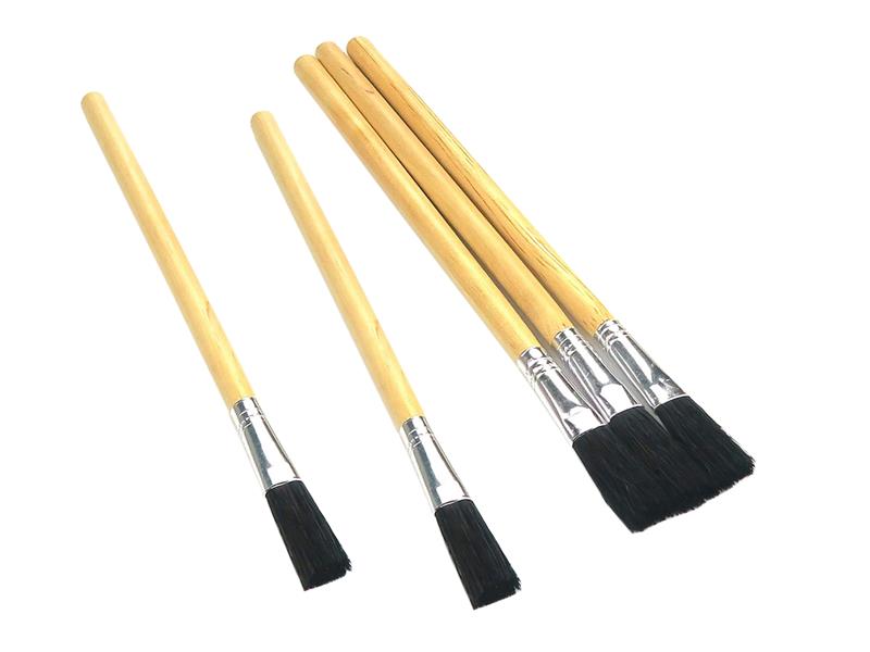 Monument MON3015 3015M Wood Handle Flux Brushes (Pack 5)