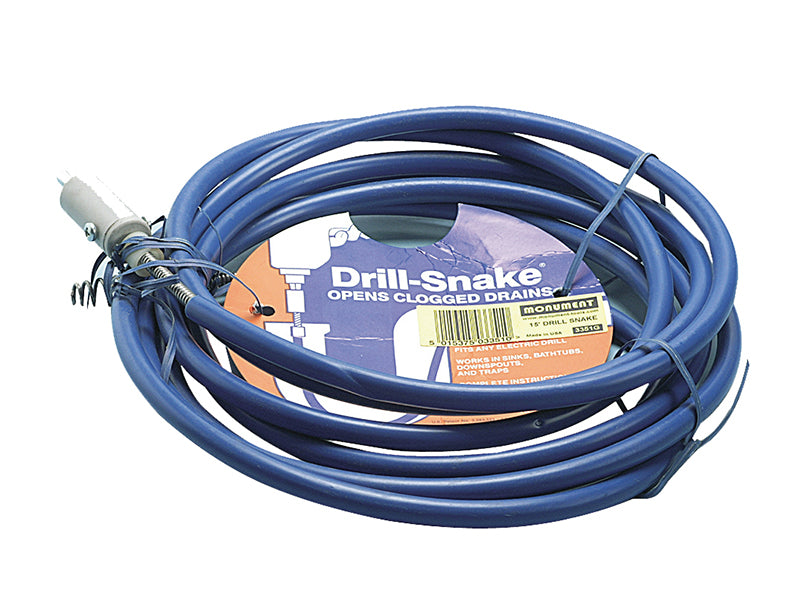 Monument MON3351 3351G Drill Snake - 15ft Snake