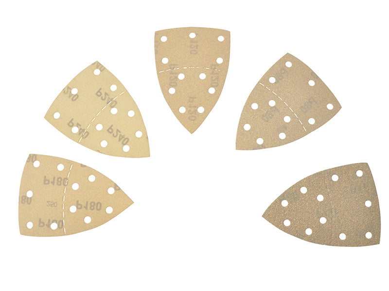 Metabo MPT625618 Assorted Sanding Sheets Suitable for Paint FMS200 (Pack 10)