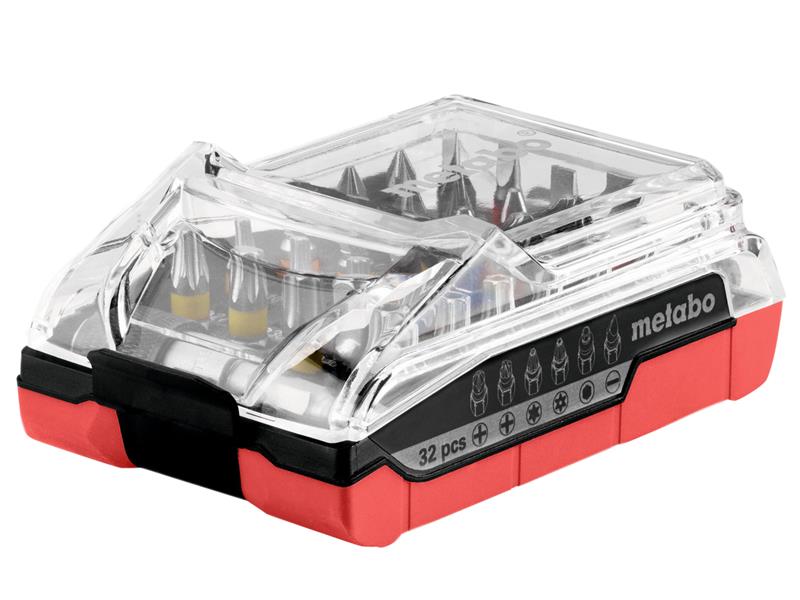 Metabo MPT626696 Battery Bit Box Set, 32 Piece