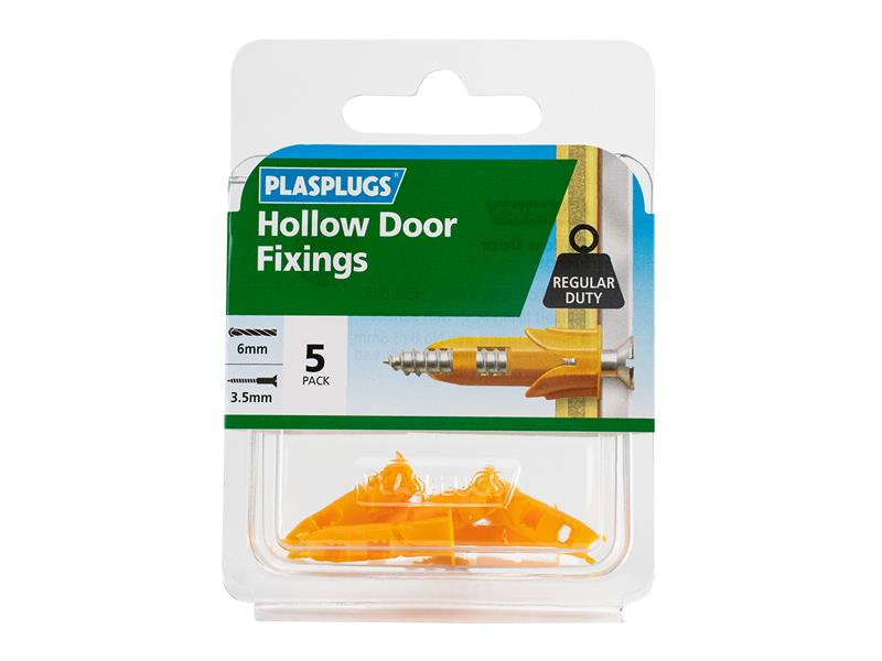 Plasplugs PLADR106 Hollow Door Fixings