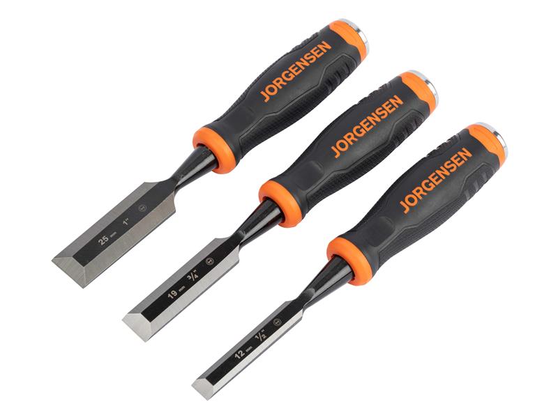 Pony Jorgensen PNY70450 Woodworking Chisel Set, 3 Piece
