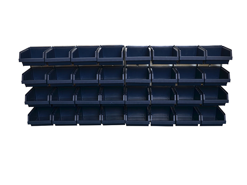 Raaco RAA139182 Bin Wall Panel with 32 Bins