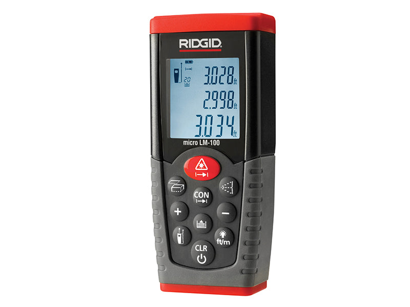 RIDGID RID36158 36158 Micro LM-100 Laser Distance Measure 50m