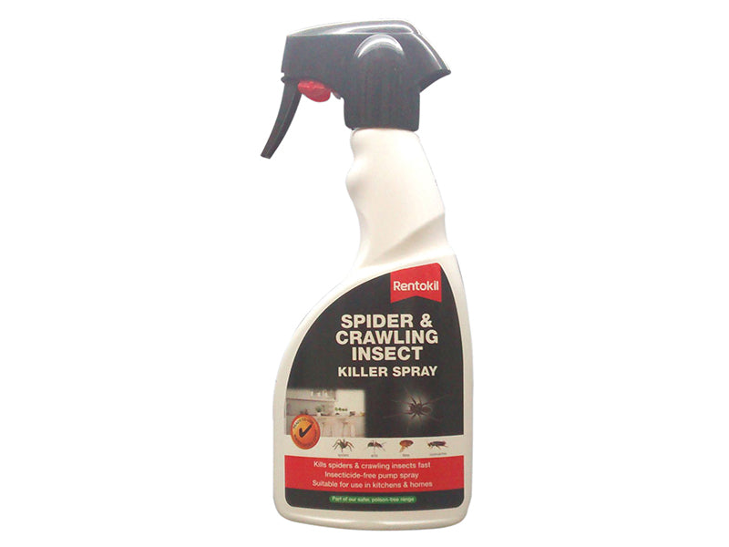 Rentokil RKLPSO50 Spider & Crawling Insect Killer Spray 500ml