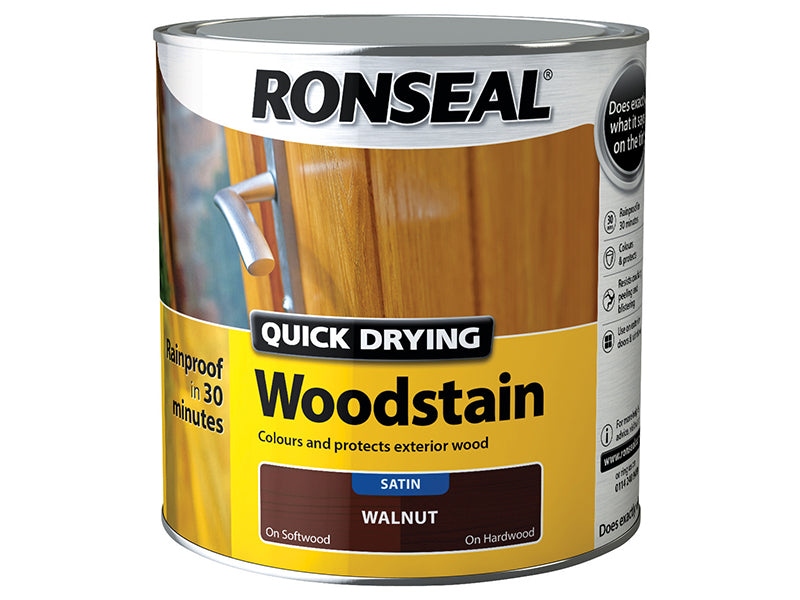 Ronseal RSLQDWSAP25L Quick Drying Woodstain