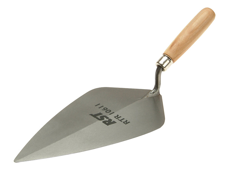 R.S.T. RST10610 106 London Pattern Brick Trowels Wooden Handle