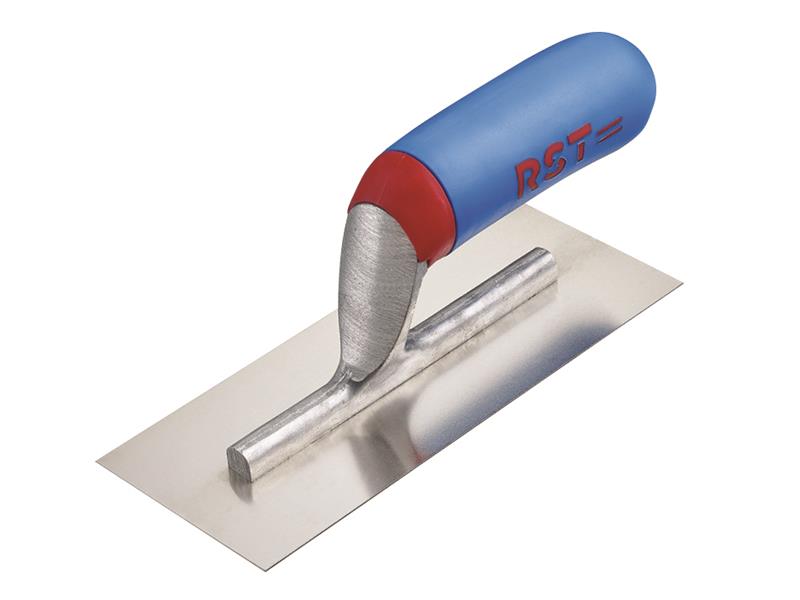 R.S.T. RSTRTR8861SS Stainless Steel Midget Trowel Soft Touch Handle 7.1/2 x 3in