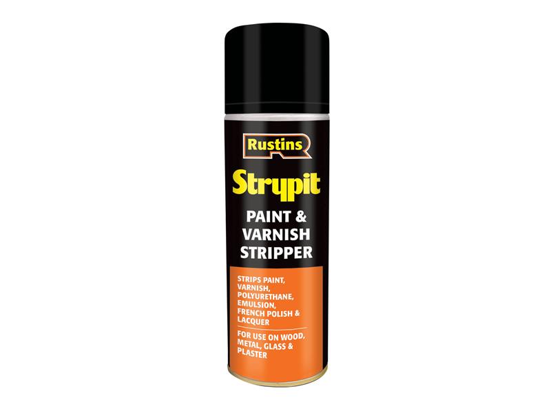 Rustins RUSNFA500 Strypit Paint & Varnish Stripper Aerosol 500ml