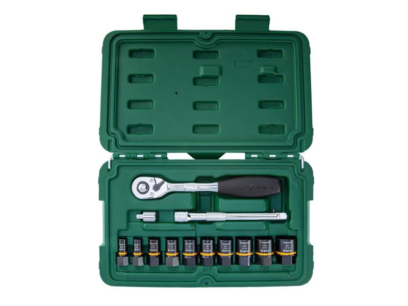 SATA Tools SATST09137 1/4in & 3/8in BoltBiter Set, 13 Piece