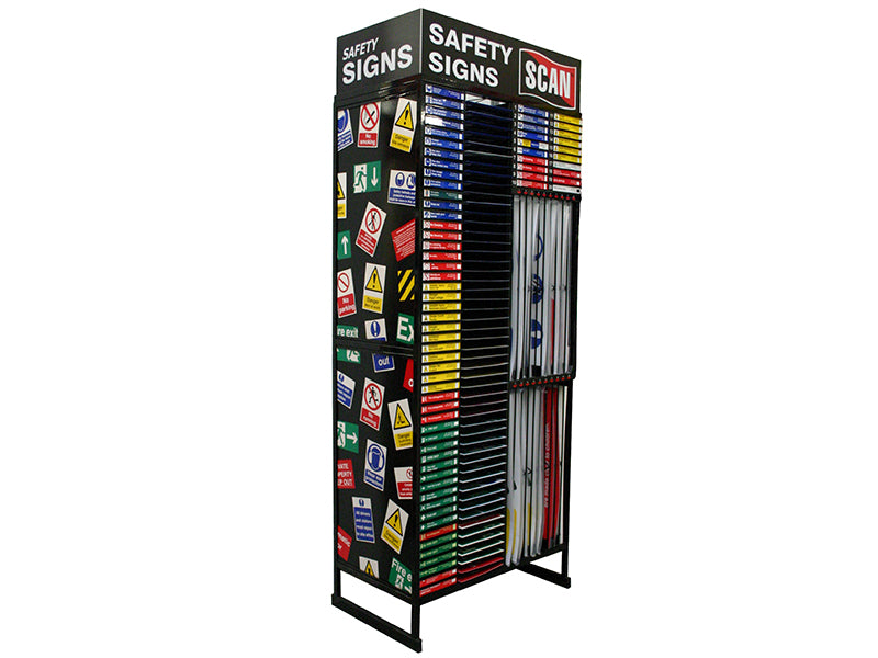 Scan SCASSDIS144 Signs Display - 144 Signs (Combi Stand)
