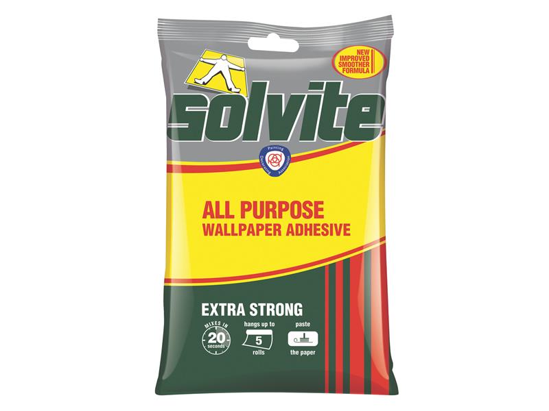 Solvite SLV1591219 All Purpose Extra Strong Wallpaper Paste