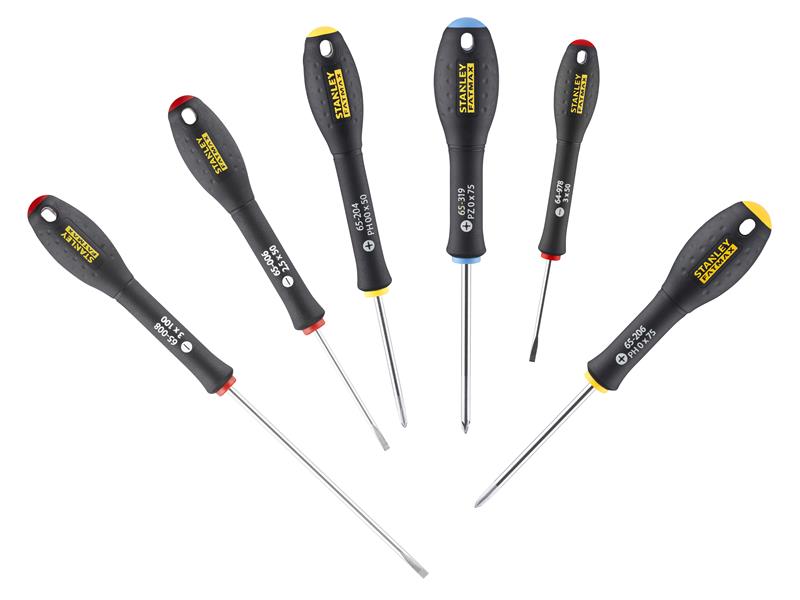 STANLEY® STA065492 FatMax® Precision Screwdriver Set, 6 Piece
