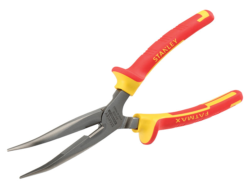 STANLEY® STA084008 FatMax® Bent Long Nose Pliers VDE 200mm