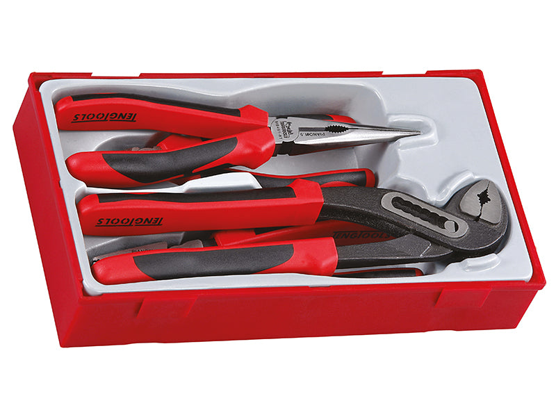 Teng TENTT440T TT440T Mega Bite Pliers Set, 4 Piece