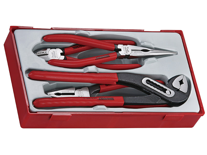 Teng TENTT440 TT440 Mega Bite Pliers Set, 4 Piece