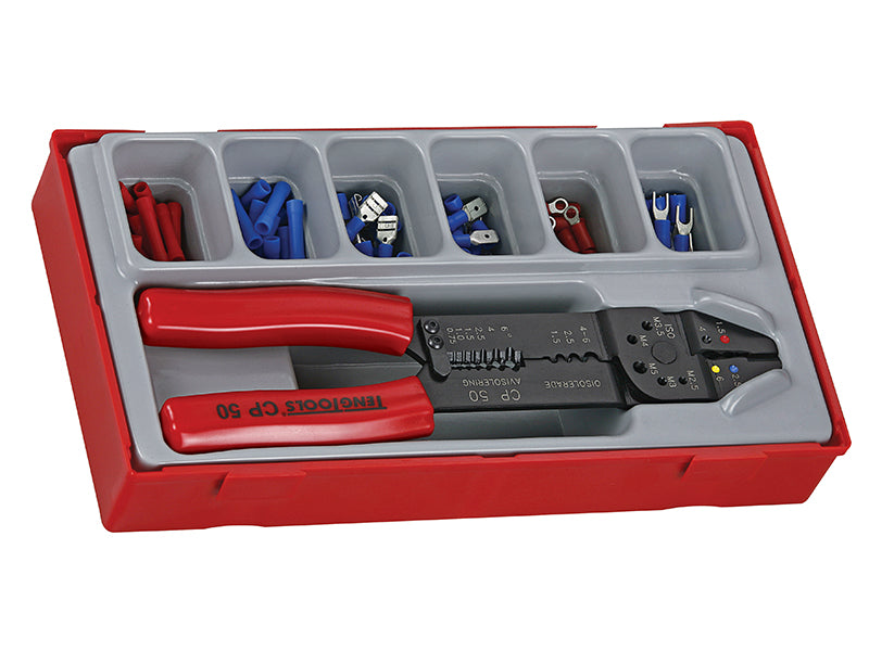 Teng TENTTCP121 TTCP121 Crimping Tool Set, 121 Piece