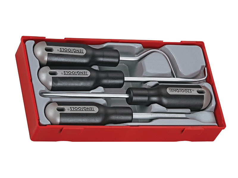 Teng TENTTSR04 TTSR04 Scraper Set, 4 Piece