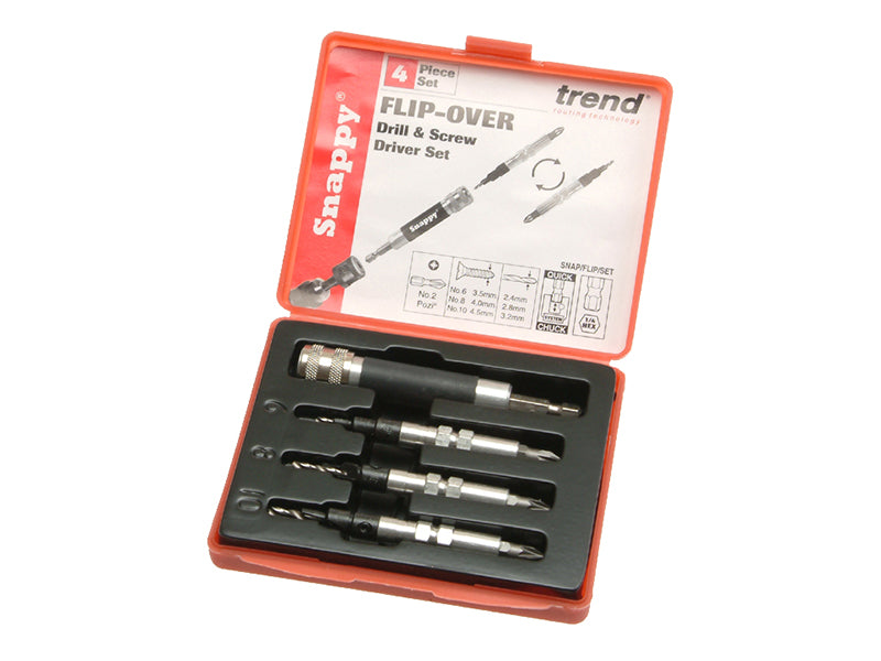 Trend TRESNAPFLIP SNAP/FLIP/SET Flip Driver Set, 4 Piece