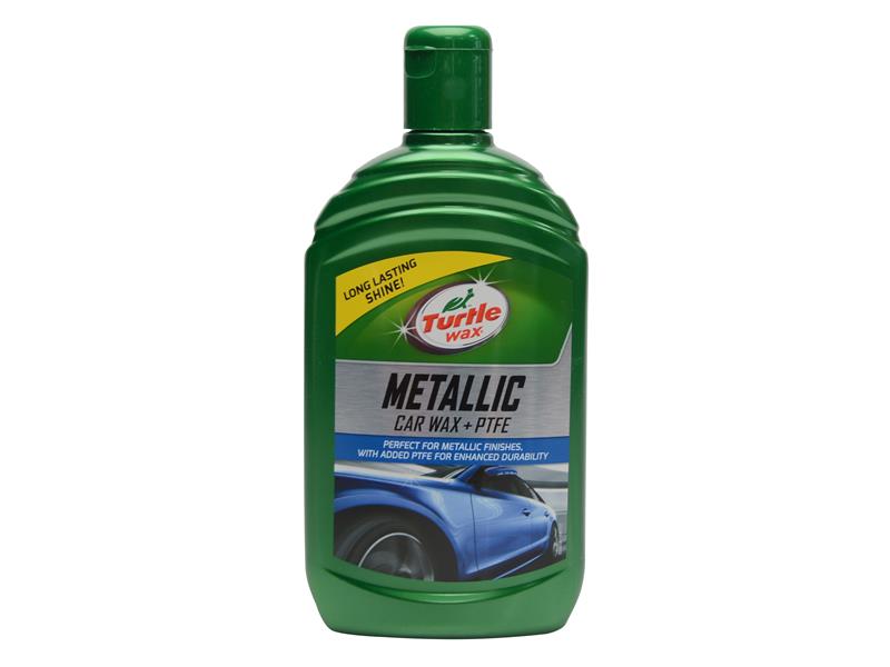 Turtle Wax TWX52653 Metallic Car Wax + PTFE 500ml