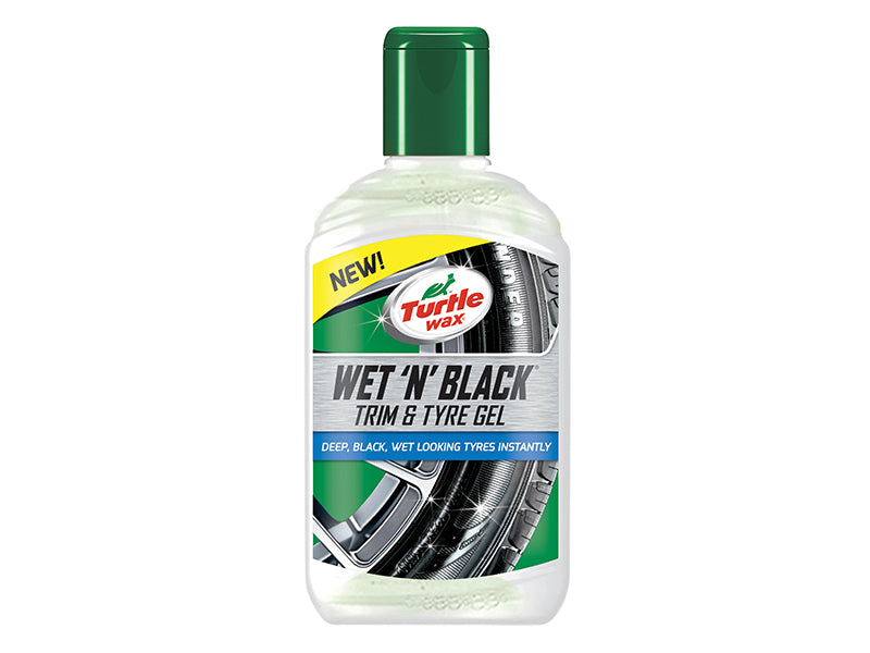 Turtle Wax TWX53144 Wet 'n' Black Trim & Tyre Gel 300ml
