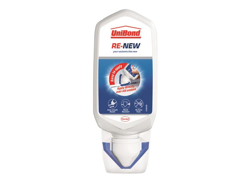 UniBond UNI2760633 RE-NEW Silicone Sealant White 80ml