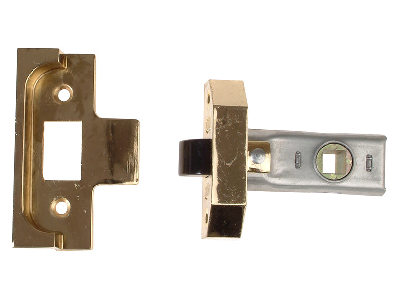 UNION UNNY2650EB25 Rebated Tubular Mortice Latch 2650 Electro Brass 63mm 2.5in