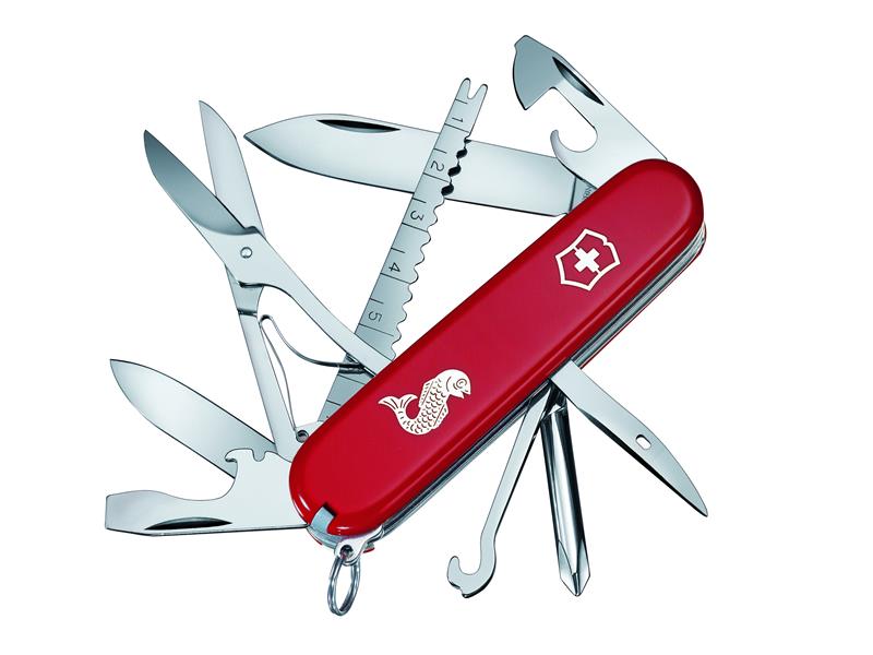 Victorinox VICFISH Fisherman Swiss Army Knife Red 1473372