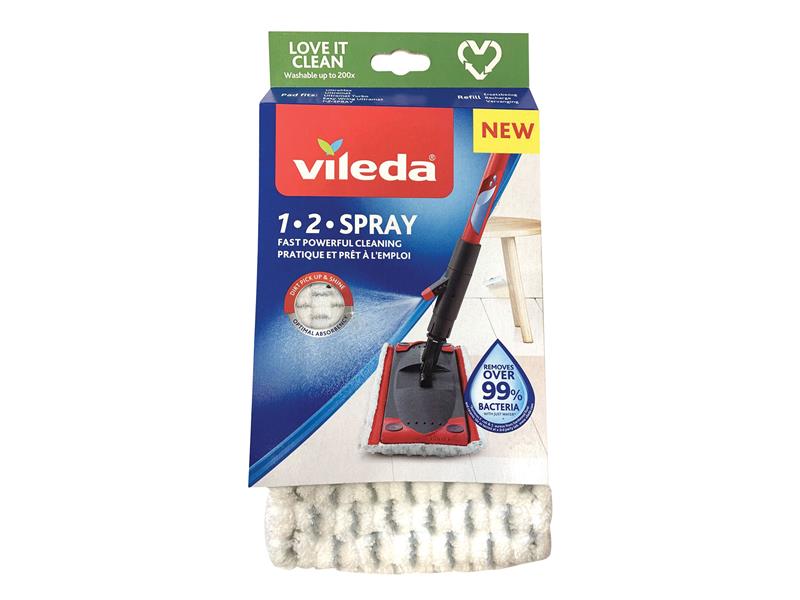Vileda VIL166840 1-2 Spray Mop Refill Pad