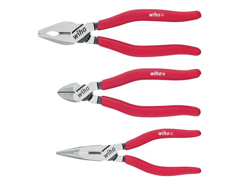 Wiha WHA26850 Classic Plier Set, 3 Piece